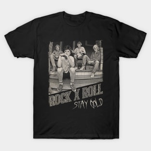 Rock X Roll Stay Gold T-Shirt